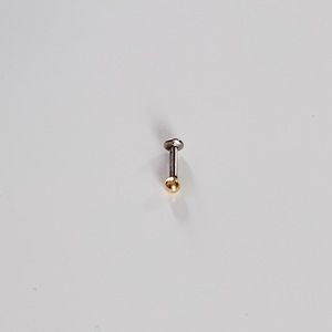 BVKA 14k 18g Yellow Gold Ball Nose Ring
